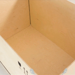 Caja para exportación de madera Foldbox E interior